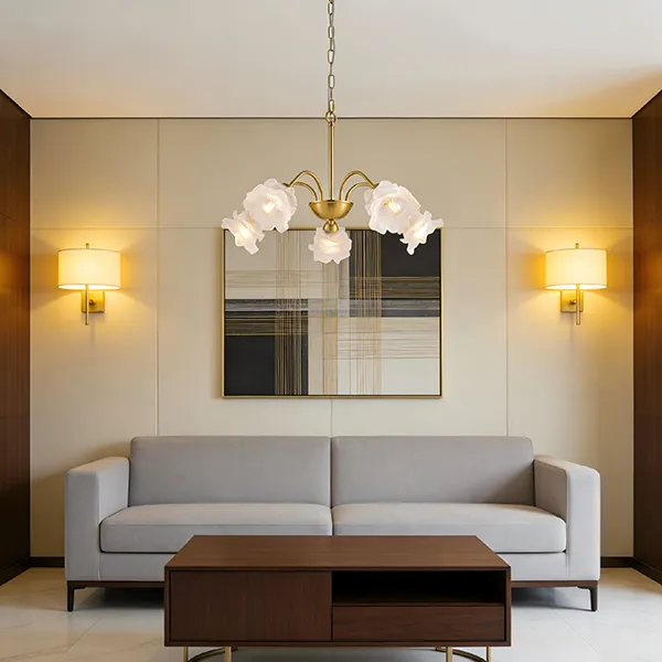 Buntáistí Chandeliers Nua-Aimseartha