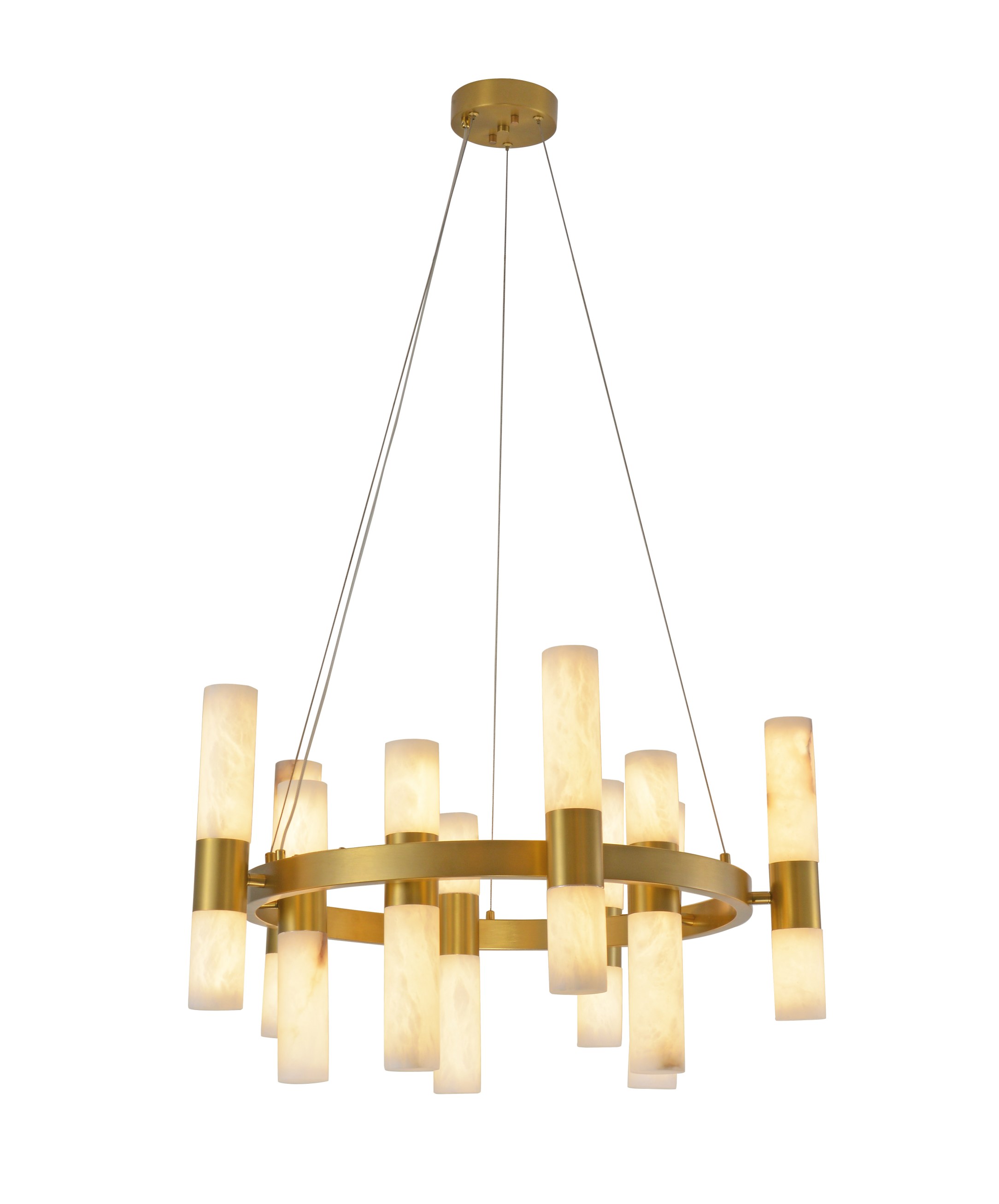 Chandelier Ciorclán Aura Alabaster