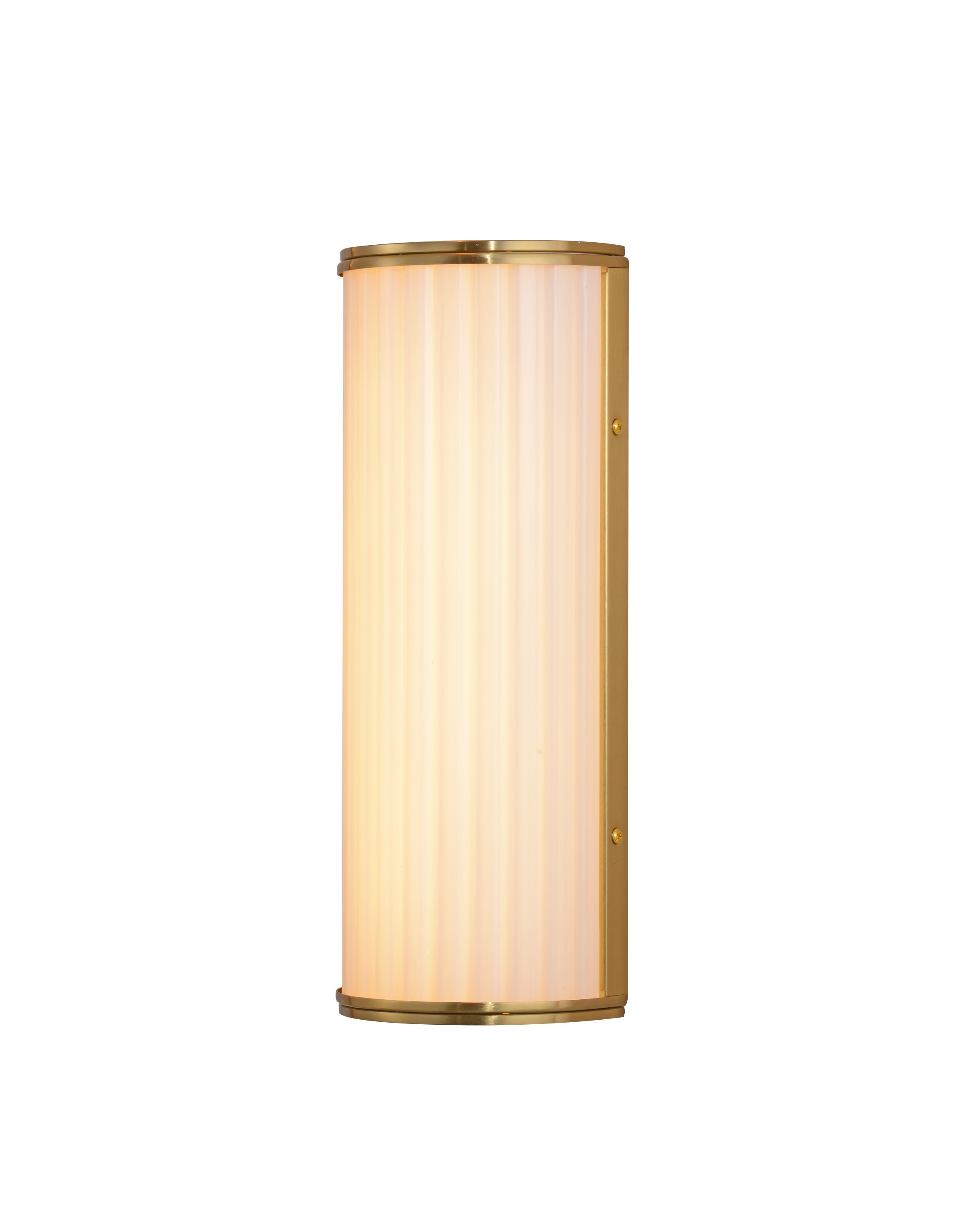 Sconce Balla Práis Gloine Fluted Sorcóireach