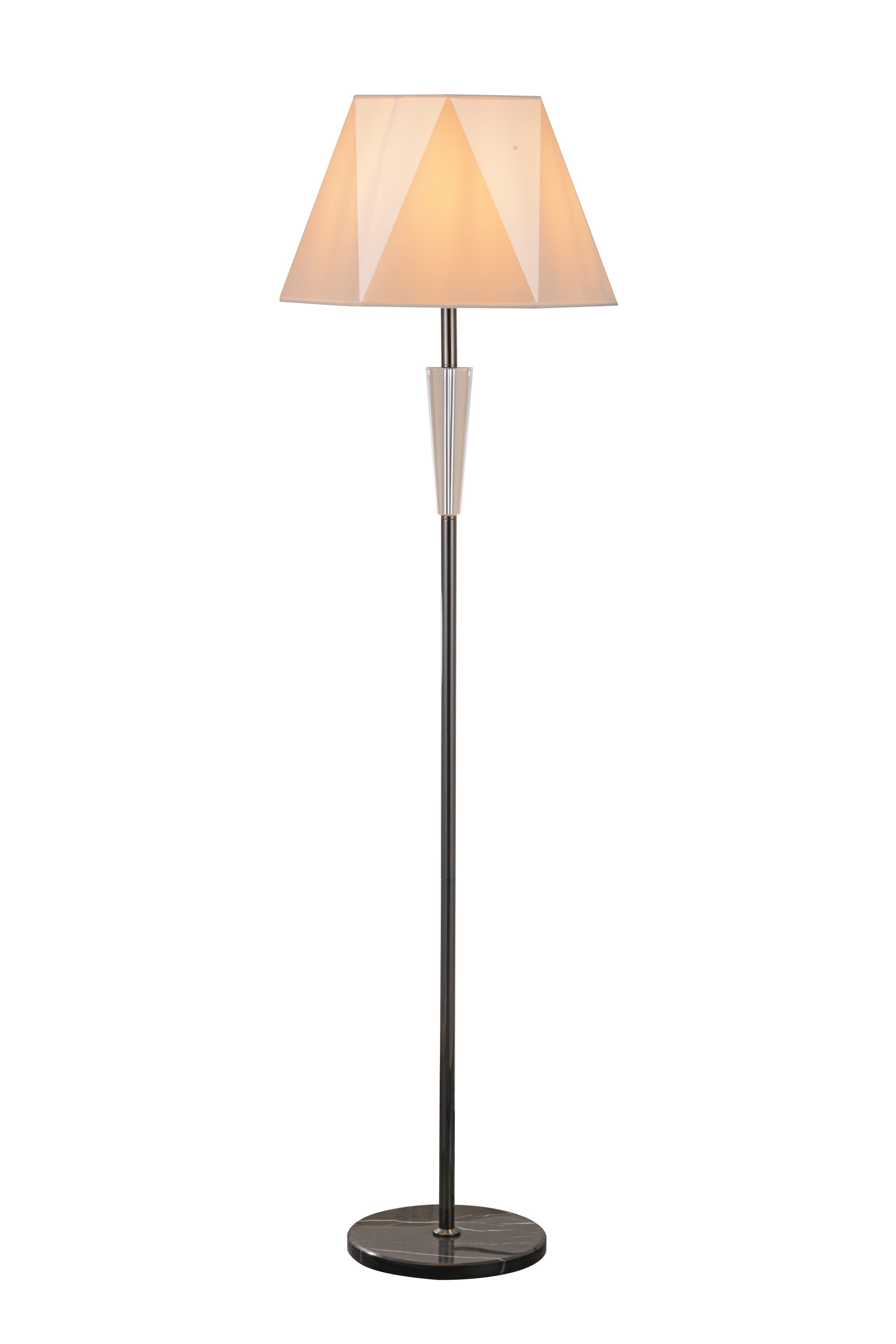 Lampa Urlár Buan Crystal Accent Nua-Aimseartha