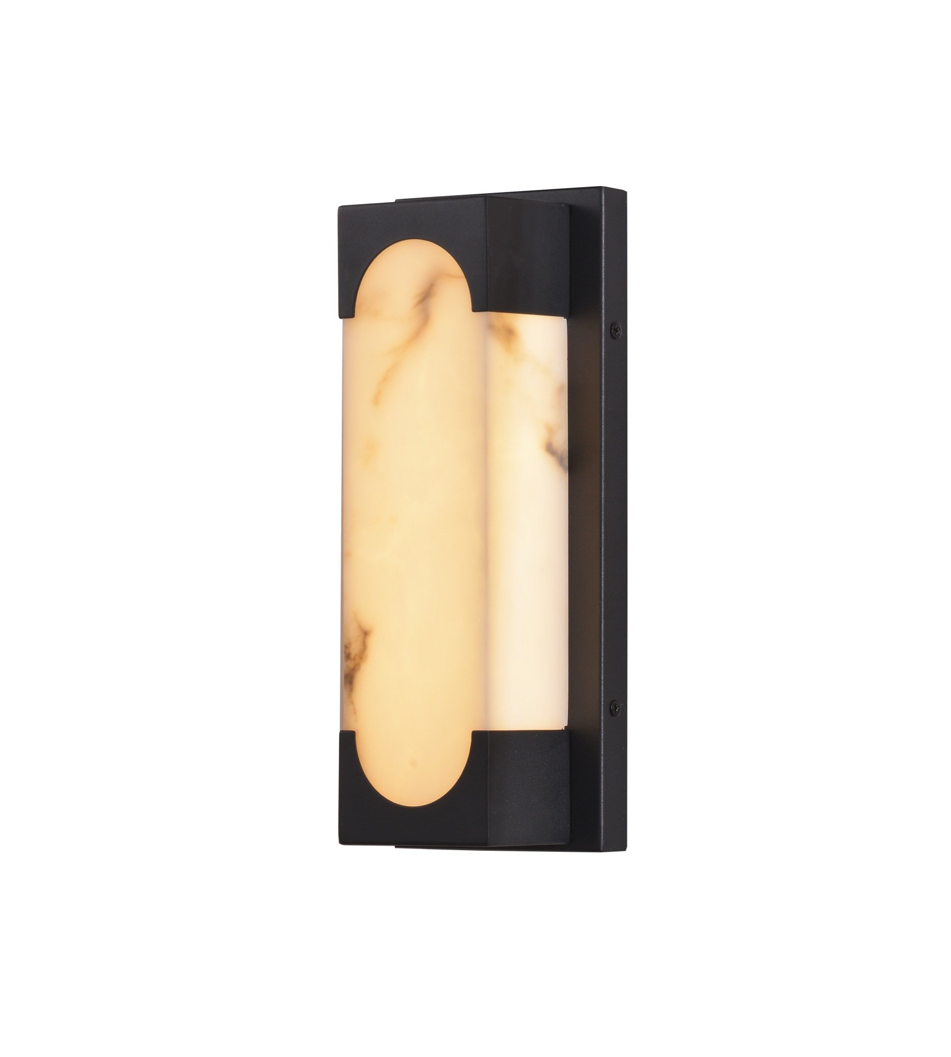 Sconce Balla Scáthaigh Alabaster Dronuilleogach Faux Nua-Aimseartha