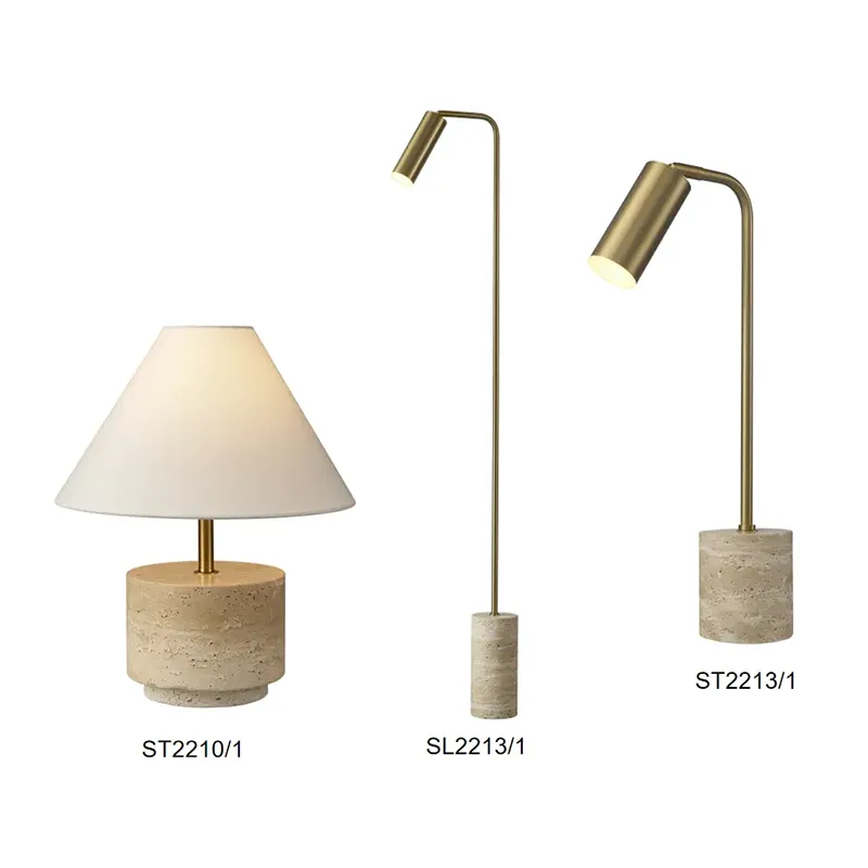 Lampa Urlár Travertine