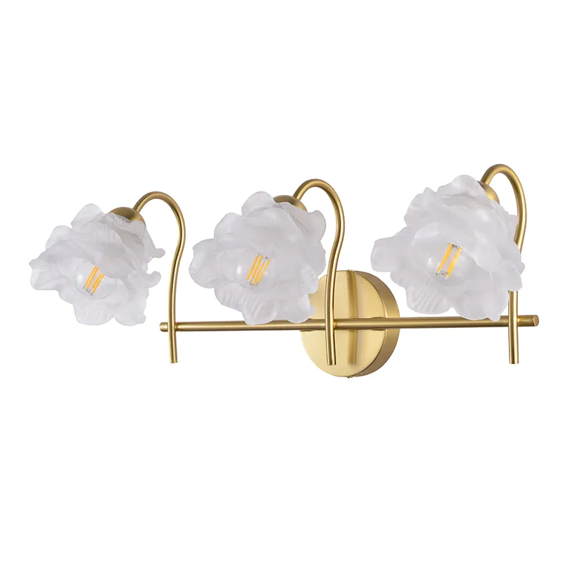 Sconce Balla Práis Triple Floral